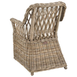 Beliani Garden Armchair Maros Ii Rattan Natural - thumbnail 5