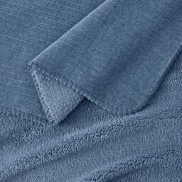 Xample Casual Living Soft Chenille Throw Blanket, Dark Blue, 127 X 178 Cm, Ultra-Soft Ribbed Chenille, Sherpa Reverse, Cozy Sofa Blanket - thumbnail 2