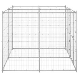 Walplus Outdoor Dog Kennel Galvanised Steel 4.84 M² - thumbnail 3