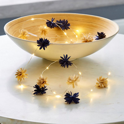 Inlight Floral Battery-Powered Warm White 10 Led Indoor String Lights - image 1