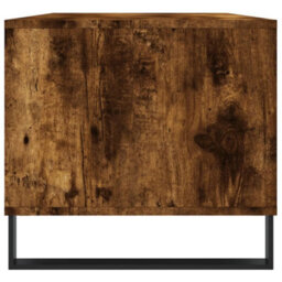 Berkfield Modern Coffee Table Smoked Oak 90X49X45 Cm Engineered Wood - thumbnail 7