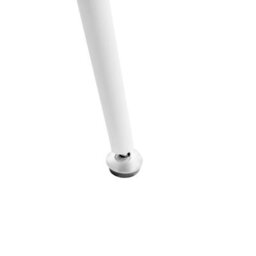 Wyld And Coco Retro White Desk 120 X 50 Cm - Iron Legs, 3 Drawers - thumbnail 8