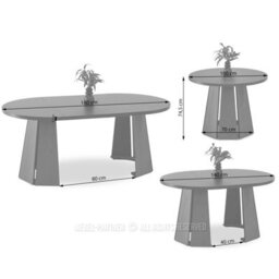 Modern Table Extendable From 100 To 140 And 180 Cm Solvo 100 Plus Oak - thumbnail 7