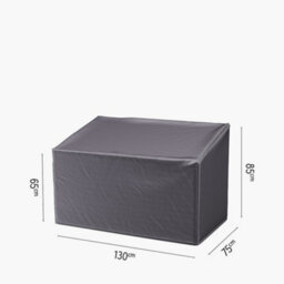 Pacific Lifestyle Platinum Aerocover Garden Bench Protective Rip-Stop Polyester Waterproof Cover W130Xd75Xh85Cm - thumbnail 6