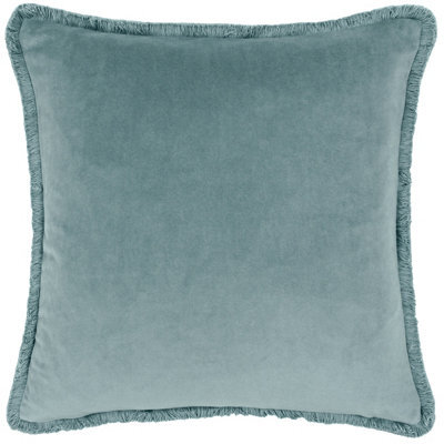 Paoletti Freya Velvet Feather Rich Cushion - image 1