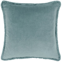 Paoletti Freya Velvet Feather Rich Cushion - thumbnail 1