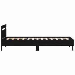 Walplus Bed Frame Black Oak 75 X 190 Cm Engineered Wood - thumbnail 6