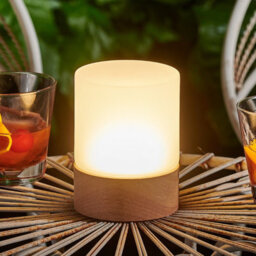 Auraglow Omniance Elara Rechargeable Wireless Table Lamp With Remote - 1 Lamp, 2 Light Sources, 1 Remote - thumbnail 2