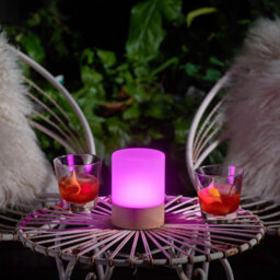 Auraglow Omniance Elara Rechargeable Wireless Table Lamp With Remote - 1 Lamp, 2 Light Sources, 1 Remote - thumbnail 4