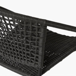 Pacific Lifestyle Dakota Black Outdoor 4 Seater Dining Set - thumbnail 7
