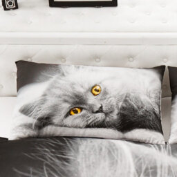 Gc Gaveno Cavailia 3D Wild Cat Duvet Cover Bedding Set Single 2Pc With Matching Pillowcases - thumbnail 2