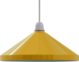 3 Pack Of Ceiling Pendant Light Fixture With 95Cm Adjustable Cable, Vintage 29Cm Curvy Metal Shade - thumbnail 3