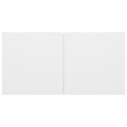 Berkfield 5 Piece Tv Cabinet Set White Engineered Wood - thumbnail 6