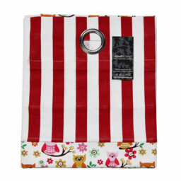 Homescapes Owls Printed Ready Made Eyelet Curtain Pair, 137 X 182 Cm Drop - thumbnail 4