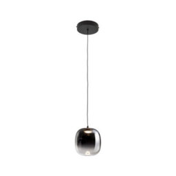 Luminosa Lighting Luminosa Onice Slim Pendant Ceiling Light Black, Smoke Led 3000K - Uk Stock - thumbnail 5