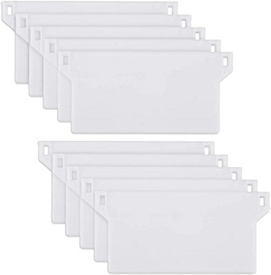 First Blind Vertical Blind Weights 89mm (3.5 Inches) - Replacement Spares Bottom Weights Slats - White (20) - image 1