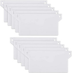 First Blind Vertical Blind Weights 89mm (3.5 Inches) - Replacement Spares Bottom Weights Slats - White (20) - thumbnail 1