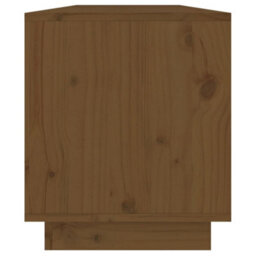 Berkfield Rustic Tv Cabinet Honey Brown 110.5X34X40 Cm Solid Wood Pine - thumbnail 5