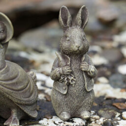 Burgess Set 3 Jemima Puddle Duck + Peter Rabbit + Mrs Tiggywinkle Resin Ornament Statue Home Garden Ornament Mini Sculpture Decoration - thumbnail 3