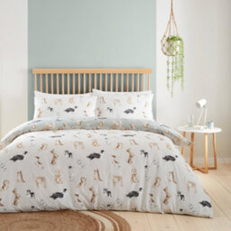 Fusion Cute Dogs Easycare Duvet Cover Set - thumbnail 3
