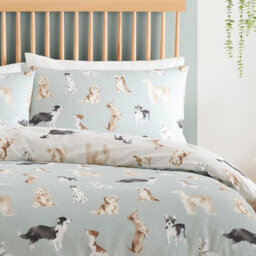 Fusion Cute Dogs Easycare Duvet Cover Set - thumbnail 2
