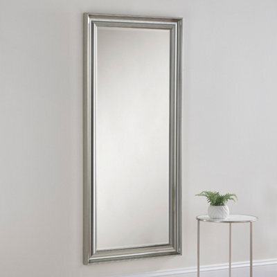 Yearn Scooped Silvery Champagne Full Length Mirror 170X79Cm - image 1