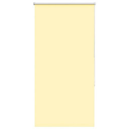 Berkfield Roller Blind Blackout Yellow 75X150 Cm Fabric Width 70.7 Cm Polyester - thumbnail 1