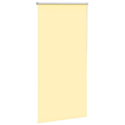 Berkfield Roller Blind Blackout Yellow 75X150 Cm Fabric Width 70.7 Cm Polyester - thumbnail 3