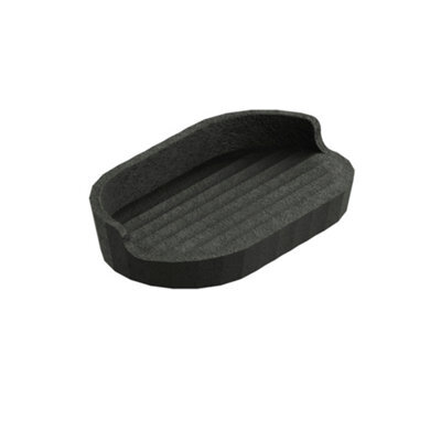 Cosmic Soap Dish, Black, Recycled Materials, Award-Winning Design, Avenir Collection - image 1