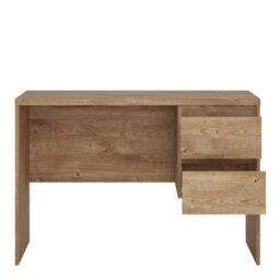Furniture To Go Fribo Desk 2 Drawer In Golden Ribbeck Oak - thumbnail 3