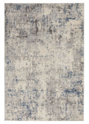 Ivory Grey Blue Rug, 10mm Thickness Stain-Resistant Rug, Luxurious Modern Abstract Rug For Dining Room-240Cm X 320Cm - thumbnail 1