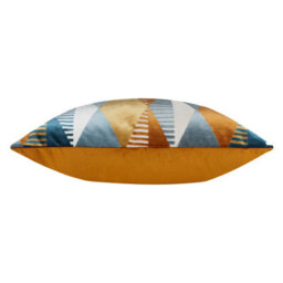 furn. Furn Metro Harlequin Velvet Cushion Cover - thumbnail 3