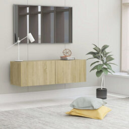 Vidaxl Tv Cabinet Sonoma Oak 100X30X30 Cm Engineered Wood - thumbnail 1