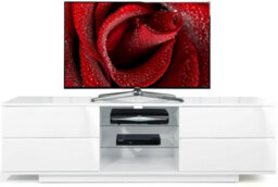 "Centurion Supports Avitus Premium High Gloss White With 4-White Drawers And 2 Shelves Up To 65"" Led, Oled, Lcd Tv Cabinet" - thumbnail 5