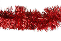 Shatchi Shiny Thick Tinsel For Christmas Trees And Decoration, 2M Long, 11Cm Wide  Gold - thumbnail 2