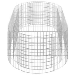 Berkfield Gabion Raised Bed Galvanised Iron 200X100X50 Cm - thumbnail 5