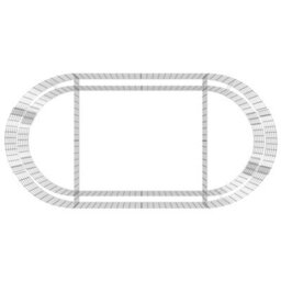 Berkfield Gabion Raised Bed Galvanised Iron 200X100X50 Cm - thumbnail 6