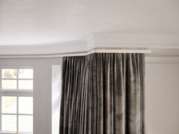 Curtains At Homes Aluminium Bendable Contour Cordless Curtain Track Set With Overlap Arms - 300Cm - thumbnail 4