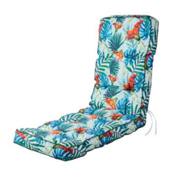 Alfresia Replacement Blue Tropical Classic Relaxer Garden Cushion - thumbnail 1