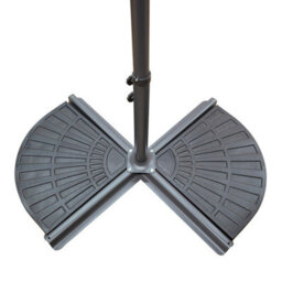 Gardenkraft 16910 Pack Of 2 Cement-Filled 14Kg Parasol Base Weights - thumbnail 1