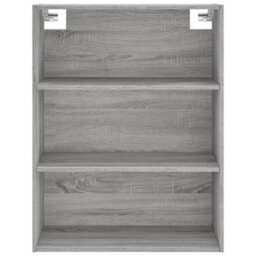 Berkfield Highboard Grey Sonoma 69.5X32.5X180 Cm Engineered Wood - thumbnail 7