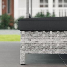 Pawhut Extendable Rattan Dog House W/ Water-Resistant Roof - Charcoal Grey - thumbnail 9