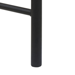 Beliani Bed Metal Mauressac 160 X 200 Cm (Eu King Size) Black - thumbnail 9
