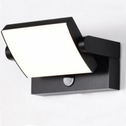 Harper Living Matt Black Modern Rectangular Led Outdoor Wall Light Mains Powered, Weatherproof Ip54, 20W Integrated Led 4000K 1100 - thumbnail 2
