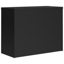 Walplus File Cabinet Black 90X40X70 Cm Steel - thumbnail 6