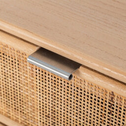 Nordlys 3-Drawer Solid Wood And Natural Rattan Dresser Exotic Boho Bedroom - thumbnail 7