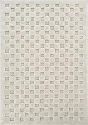 Freya Living Room Area Rug Contemporary 3D Embossed Modern Cubed Design - Cream 160Cm X 230Cm - thumbnail 2