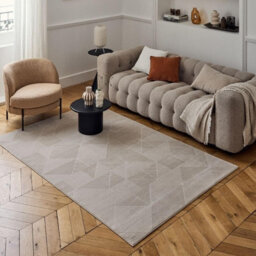 The Rugs Carmel Beige Abstract Area Rug And Runner Non Shedding, Stain Resistant, Soft - thumbnail 8