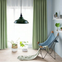 32Cm Green Metal Ceiling Pendant Lamp Shade Modern Easyfit Hanging Light Shade For Kitchen Living Room - thumbnail 6