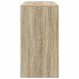 Berkfield Writing Desk Sonoma Oak Engineered Wood 100 X 40 X 76 Cm Simple - thumbnail 5
